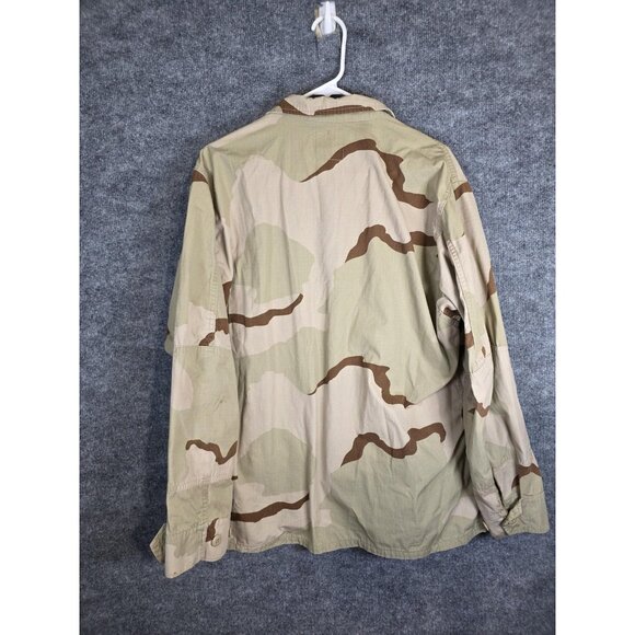 Vintage US Military Coat Mens Large Regular Desert Camouflage Camo Ripstop 90s - Picture 11 of 14